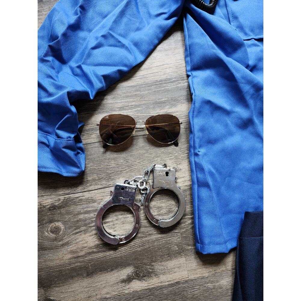 Spirit Halloween Adult M Police Officer Costume Orange Is The New Black - Picture 3 of 9